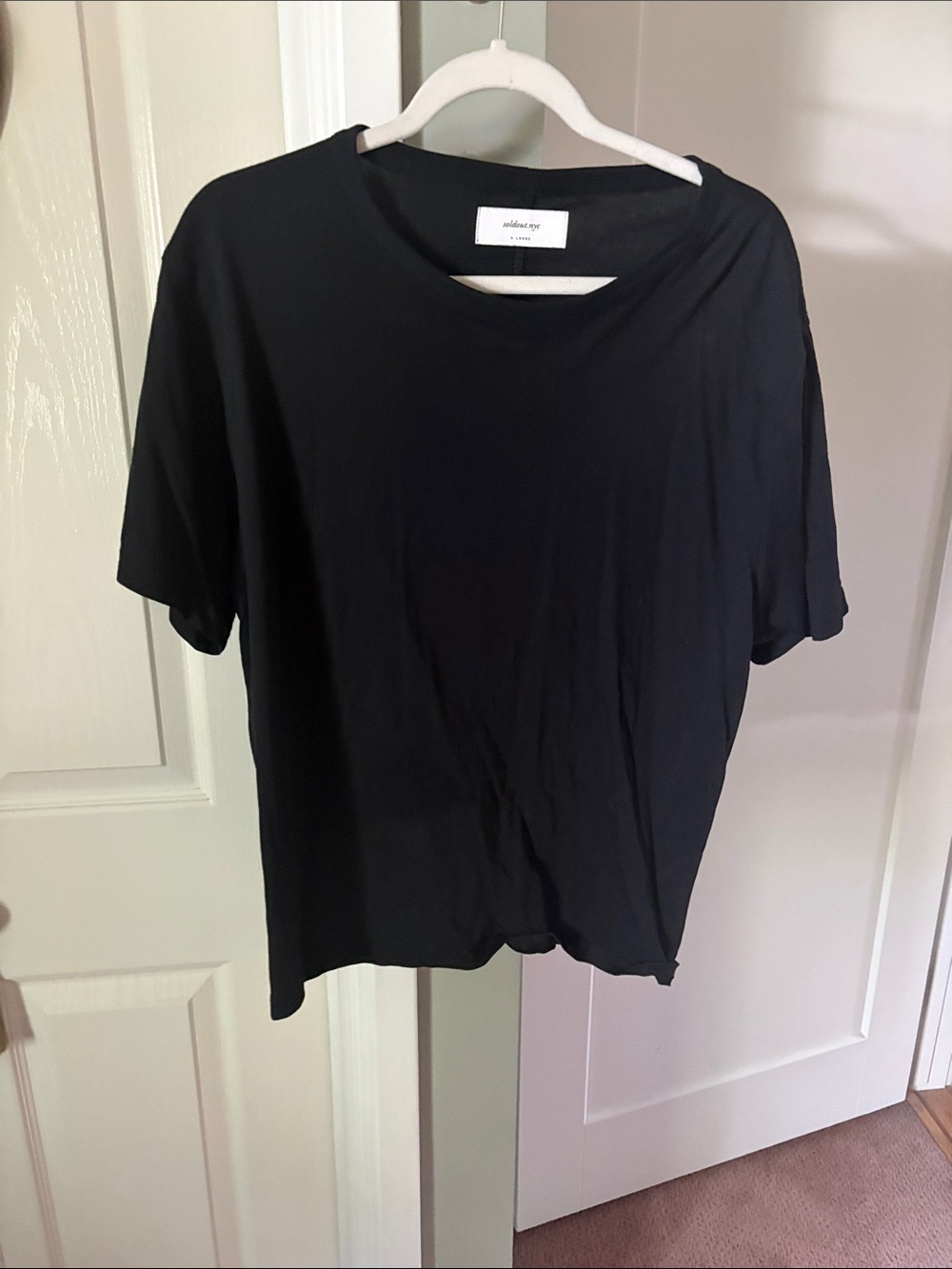 Soldout NYC Black Short-Sleeve Women's Tee